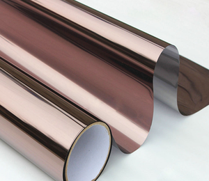 Isolation thermique 2mil Ruban Brun Métallisé Miroir Réfléchissant Décoratif Bâtiment Fenêtre <span class=keywords><strong>Film</strong></span> - Product Image 1