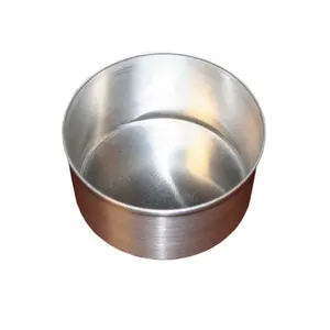 High Quality Customized Deep Drawing Stamping Brushing Stainless Steel Removable Cooking Pot