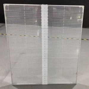 Trong nhà cửa sổ tường <span class=keywords><strong>P3.9</strong></span> P7.8 kính rèm minh bạch <span class=keywords><strong>led</strong></span> hiển thị tấm màn hình - Product Image 2