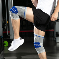 Protection antidémarrage en gel de silicone pour sport, genouillère chauffante