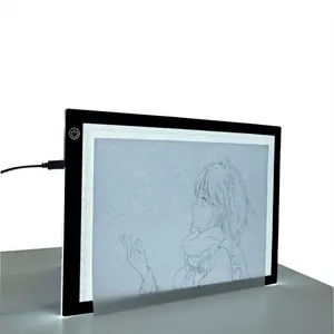 A4 Size Led Art Craft Tracing Light Pad Lichtbak/Usb Licht Tafel Tekening Tablet Kalligrafie Backlight Board