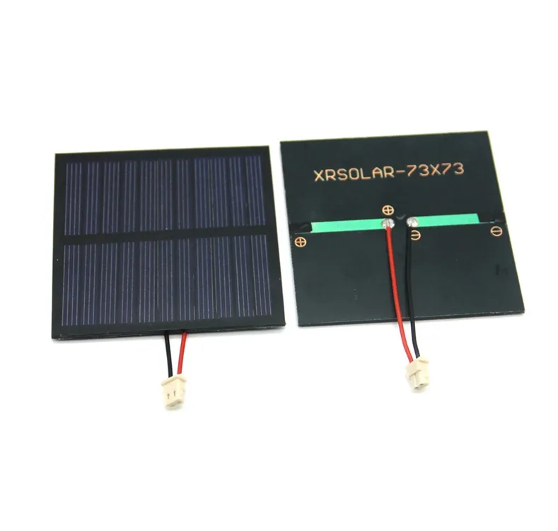 XRSOLAR PET Laminated Mono Crystalline Silicon Cell Used in String Light , outdoor lamp small solar panel