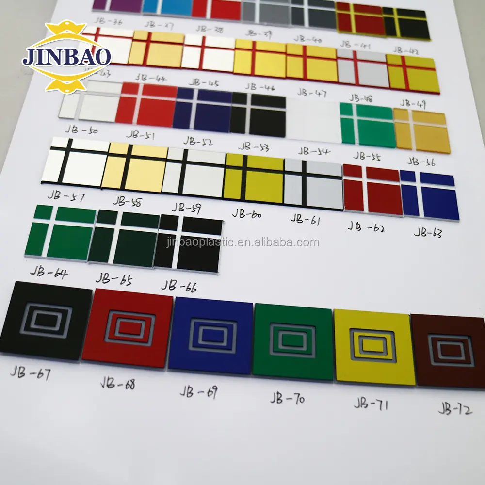 Бренд JINBAO лазерная гравировка 3 слоя гравировки АБС лист для рекламных щитов