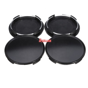 Enjoliveurs de roue universels pour voiture, 63 mm, 58 mm, 56 mm, ABS noir - Product Image 3