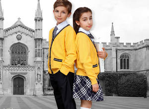 Cardigan <span class=keywords><strong>scolaire</strong></span> tricoté sur mesure chandail d'uniforme <span class=keywords><strong>scolaire</strong></span> pour enfants uniformes cardigan de professeur de couleur pure de grande taille - Product Image 3