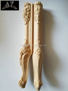 Chân Bàn Gỗ Chạm Khắc Gỗ Chân Đồ Nội Thất Nhà Máy Trung Quốc Chân Bàn Gỗ - Product Image 2