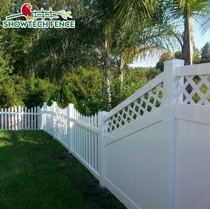 Thiết Kế Mới Trang Trí Sân Vườn Vinyl Pvc Lưới Nhựa Bảo Mật Hàng Rào - Product Image 5