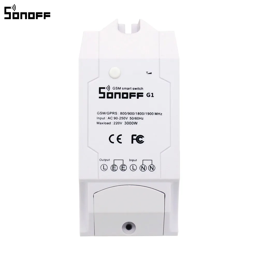 Sonoff G1 GPRS GSM Remote Power Smart WiFi Schalter Unterstützung SIM Über 2G