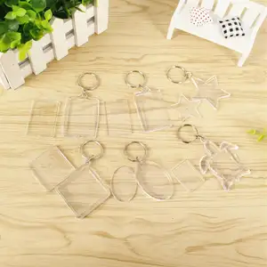 <span class=keywords><strong>Portachiavi</strong></span> in Acrilico Rettangolare Personalizzabile con Logo Stampato, Dimensioni Interne 5x7,5cm e 4,4x6,9cm - Product Image 3