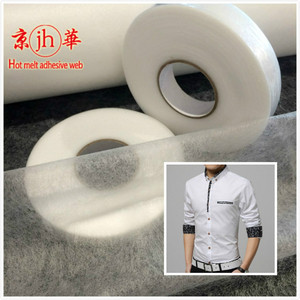 Garment Accessories Non Woven Fusible Interlining Double <strong>Dot</strong> PA <strong>Glue</strong> Price - Product Image 2