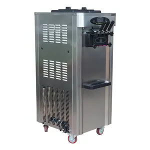 3 Flavors Commercial Soft frozen yogurt ice cream mixing machine philippines in business