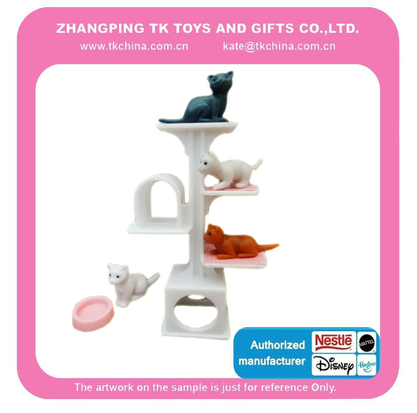 Promotion gift kids <span class=keywords><strong>from</strong></span> <span class=keywords><strong>the</strong></span> off games mini set cat cat scratching post - Product Image 1
