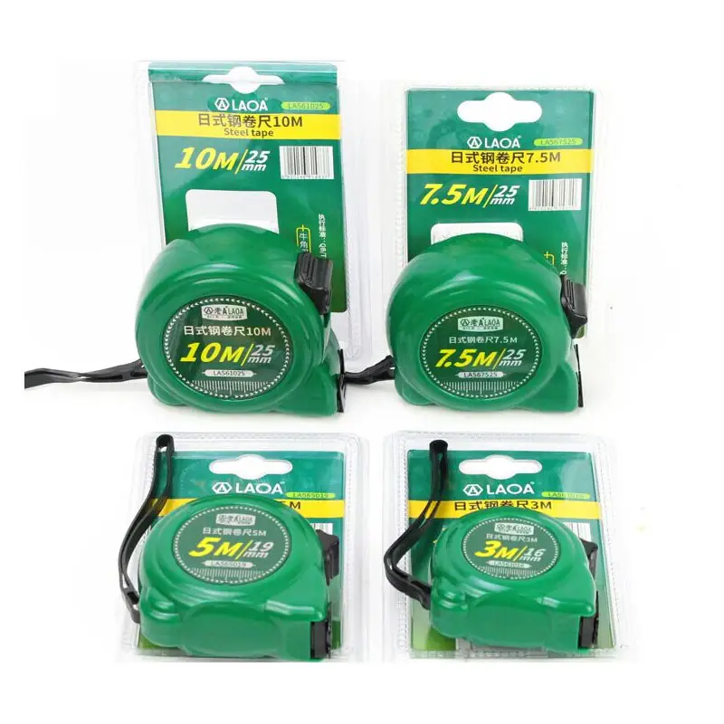 LAOA Gaya Jepang 3M/5M/7.5M/10M Wear Resistance Metric Elastis Pita Pengukur