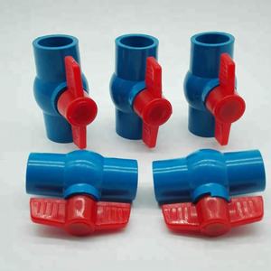 Vannes à boisseau sphérique en PVC gris personnalisables de 1 à 10 pouces avec support OEM, accessoires pour conduites d'eau - Product Image 2