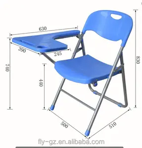 Fornitore di fabbrica personalizzazione popolare sedia da scuola per uso specifico Standard con rack di stoccaggio SF-137S