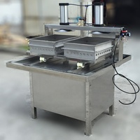Machine de presse à tofu automatique à double boîte en acier inoxydable/équipement de fabrication de caillé de haricot
