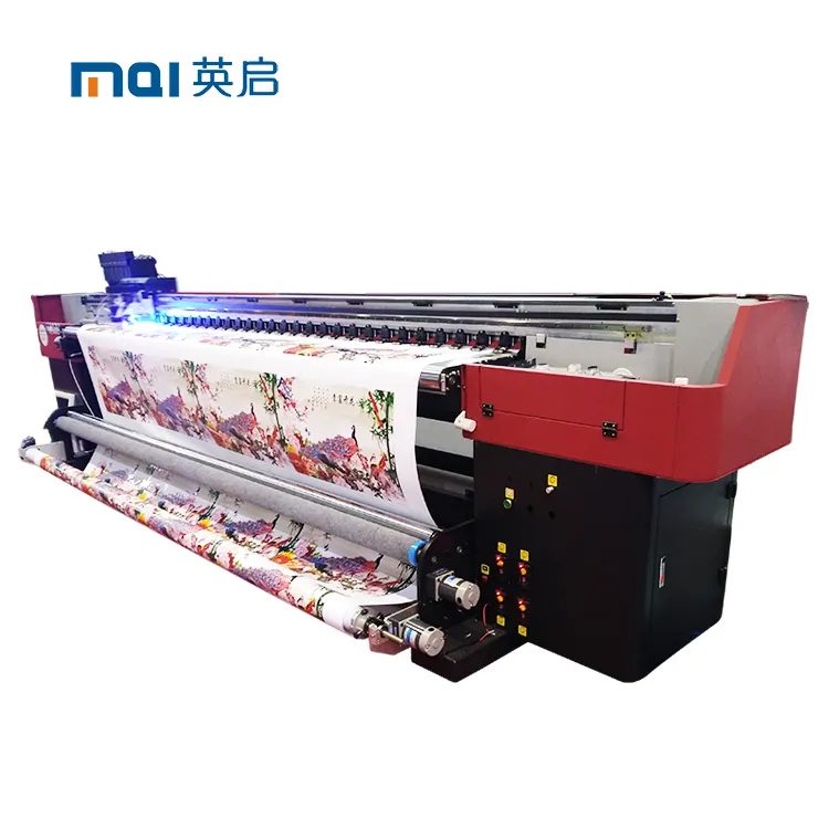 High reqolution 10 ft UV printer for roll to roll printing for wholesales