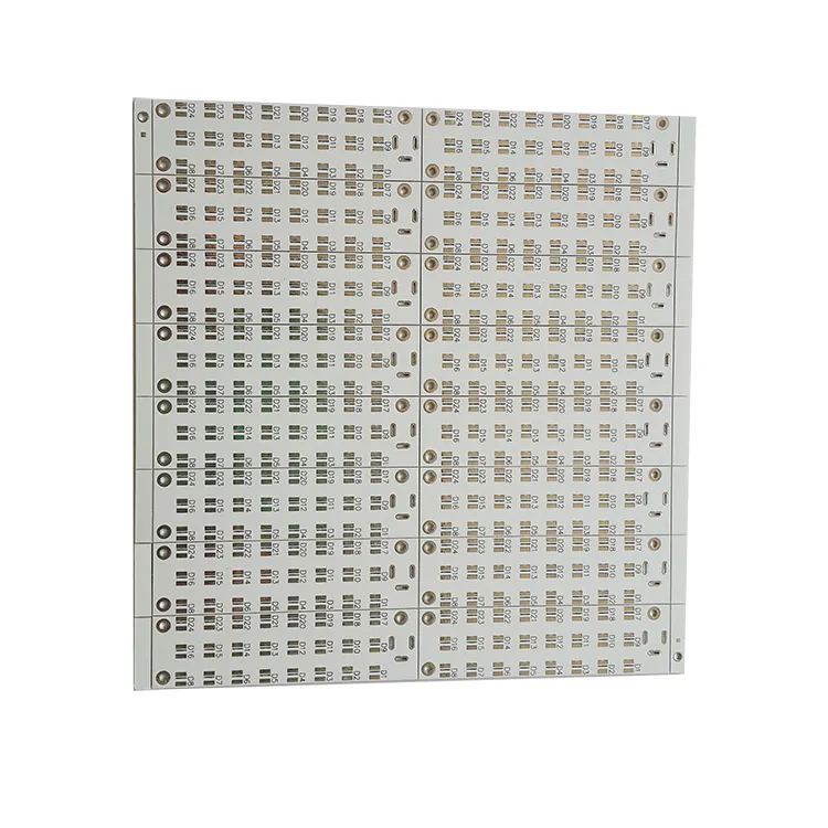 0.2mm 1 lớp dẫn PCB nguyên mẫu các nhà sản xuất 100W dẫn bảng mạch cho ánh sáng dẫn