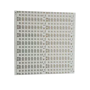 Produsen prototipe pcb LED 1 Lapis 0.2mm papan sirkuit LED 100w untuk lampu led