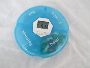 Hộp lưu trữ với thuốc nhắc nhở và hộp thuốc với bộ đếm thời gian - Product Image 2