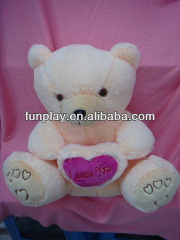 peluches de corazones