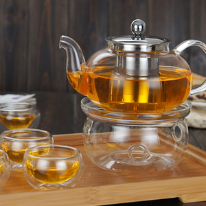 จีนล้างฉนวนแก้วกง Fu ชุดชาตะกร้าหม้อชา - Product Image 2