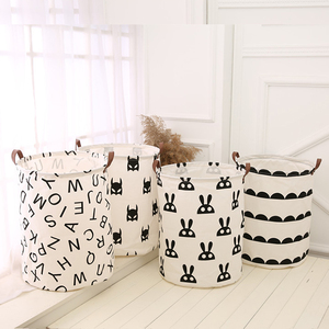 GuangZhou vendite calde pieghevole tela impermeabile tessuto sporco <span class=keywords><strong>cesto</strong></span> della <span class=keywords><strong>biancheria</strong></span> con manico - Product Image 4