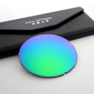 Поляризационные линзы солнцезащитные очки полимерный материал UV400 полное покрытие вспышка зеркальная трава зеленая KD-P4 серия EXIA оптическая