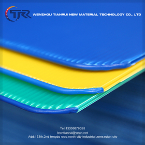 Extrusión técnica bordes sellados disponibles PE corrugado/polietileno de plástico corrugado - Product Image 6