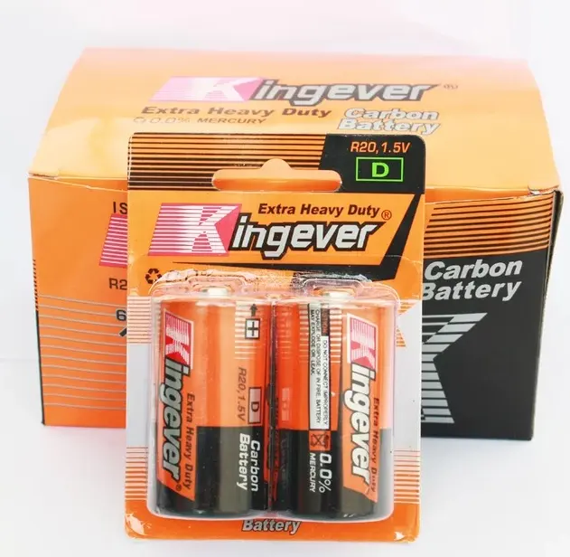 R20 d1.5v pil karbon çinko pil