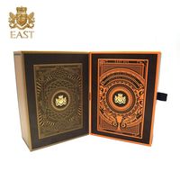 Boîte d'emballage à tiroir personnalisée pour bouteille de parfum Boîte d'emballage élégante pour les soins de la peau avec bougie et encens