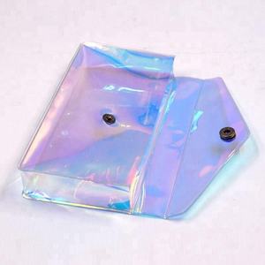 Di Vendita calda variopinta di <span class=keywords><strong>plastica</strong></span> sacchetto cosmetico del pvc olografica sacchetto di trucco - Product Image 3