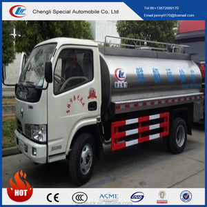 5m3 95HP DongFeng mini camión <span class=keywords><strong>cisterna</strong></span> de transporte de <span class=keywords><strong>leche</strong></span> para la venta - Product Image 2