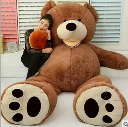 Мягкая плюшевая игрушка-мишка, кожа Тедди, большой размер, оптовая продажа, 300 см