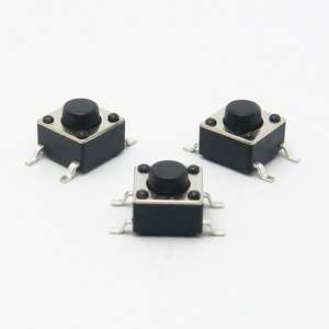 Presse instantanée Véhicule <span class=keywords><strong>Media</strong></span> Key 6*6*6(H) 4 jambes carré Bobine Emballage Auto Industrie Tactile Commutateur - Product Image 3