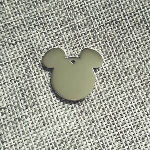 Ciondolo <span class=keywords><strong>Charm</strong></span> in Acciaio Inossidabile a Forma di Testa di <span class=keywords><strong>Topolino</strong></span> per Bambini - Product Image 1