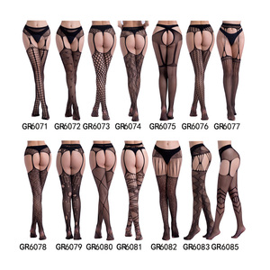 Delle donne della biancheria <span class=keywords><strong>calze</strong></span> a rete <span class=keywords><strong>giarrettiere</strong></span> di lusso Della Tuta calzini siamesi - Product Image 5