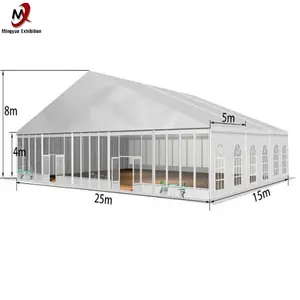 300 persone chiesa tenda con finestra trasparente per la vendita