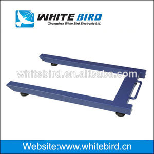 La plataforma escala um 8,1500kg/200g, construcción de acero pintado, oiml células de carga, escala portátil - Product Image 1