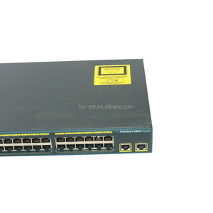 Cisco Catalyst WS-C2960 + 24TC-L 24 puerto 10/100 M red gestionada switch Catalyst 2960 más 24 10/100 + <span class=keywords><strong>2</strong></span> T/SFP LAN Base - Product Image 2