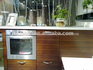 american black walnut l forme une petite cuisine design de style moderne - Product Image 4