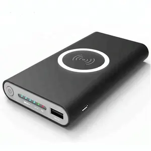 Power Bank Nirkabel Ponsel, Kapasitas Besar 20000Mah