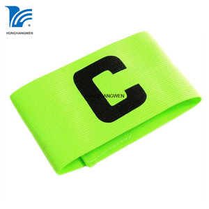 Modified customized elastic soccer captain armband free Lariat clasp <span class=keywords><strong>hook</strong></span> quality nice - Product Image 3
