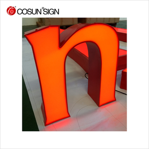 <span class=keywords><strong>Empresa</strong></span> Oficina signos LED acrílico luz letras <span class=keywords><strong>de</strong></span> canal al aire libre 3D acrílico frontal iluminado led tienda - Product Image 6