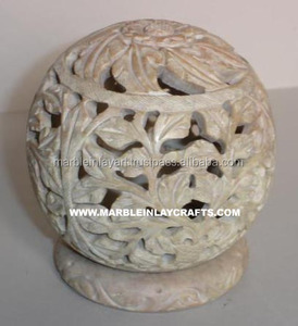 Portavelas de Piedra Hechos a Mano de Alta Calidad - Product Image 1