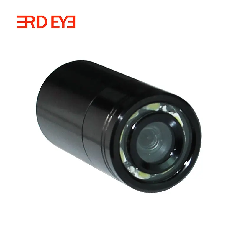 Waterproof Mini Micro Video Camera LED Underwater Camera for Sewer DC 12V 90 Degree Light /on-off /self-motion 3rd Eye 1/4 CMOS