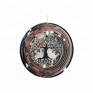 自定义 cosmo spinner chimes 圣诞树金属工艺品挂装饰品