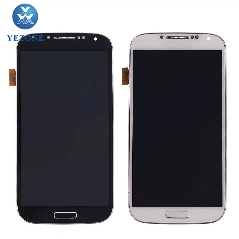 Samsung Galaxy S4 gt i9500 LCD Dokunmatik Ekran, Samsung Için Yedek Parçalar i9505 LCD, samsung S4 Ekran i9505