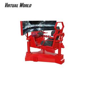 Manèges de fête foraine, <span class=keywords><strong>cinéma</strong></span> 4D, simulateur de conduite automobile, simulateur de <span class=keywords><strong>voiture</strong></span> d'arcade, machine de jeu, simulateur de course automobile à mouvement à 3 écrans - Product Image 4