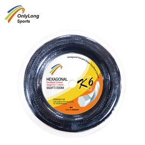 Senar Raket Tenis Panjang Heksagonal, Tali Raket Tenis Panjang Pilin Heksagonal K6 17G/1.25Mm - Product Image 5